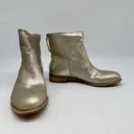 Gap Women’s Metallic Gold Ankle Boots – Size US 9– New with Box