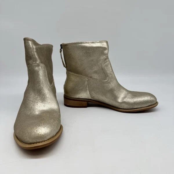 Gap Women’s Metallic Gold Ankle Boots – Size US 9– New with Box
