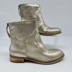 Gap Women’s Metallic Gold Ankle Boots – Size US 9– New with Box - Image 2