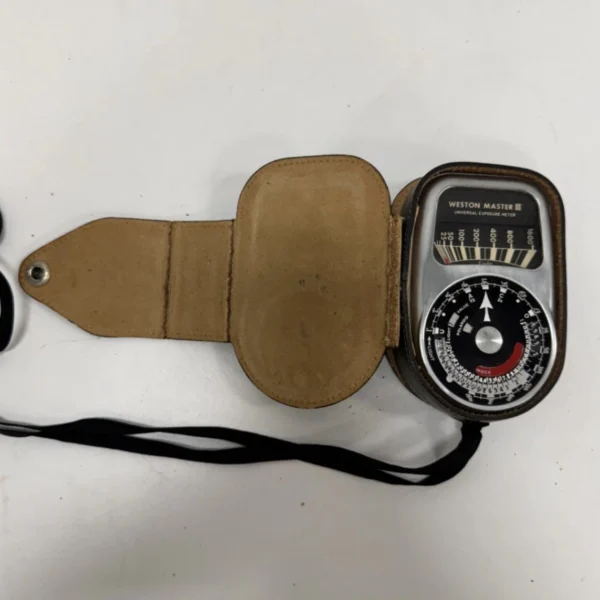 Vintage Weston Master III Light Meter (Model 737) – Made in USA
