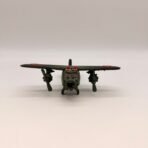 🔹 ETSY TITLE  Vintage Cast Iron Military Airplane Toy WWII Style Twin Engine Bomber - Image 3