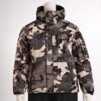 Outdoorjack Men’s Camo Waterproof Winter Jacket Hooded Fleece Lined Size L