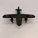 🔹 ETSY TITLE  Vintage Cast Iron Military Airplane Toy WWII Style Twin Engine Bomber - Image 7