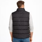 Old Navy Men’s Black Puffer Vest XL - Image 2