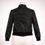 Miss London Black Faux Leather Jacket Women’s 2X Zip Up - Image 2