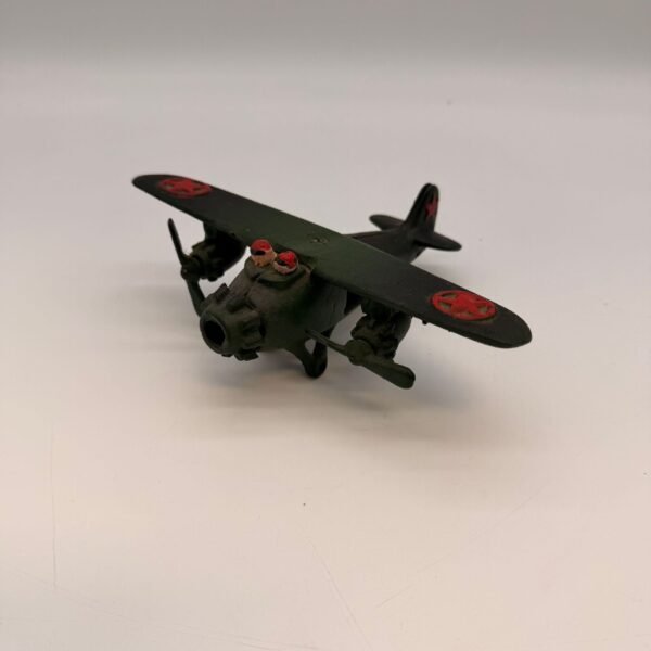🔹 ETSY TITLE  Vintage Cast Iron Military Airplane Toy WWII Style Twin Engine Bomber