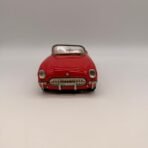 Chevrolet Corvette C1 Red Convertible Diecast Model Car MF 317 Display Piece - Image 4