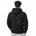 Nike Full Zip Hoodie Black Men’s Large Cotton Blend Vietnam - Image 2