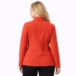 Laura Plus Petites Red Wool Blend Zip Jacket Size 14 New with tag - Image 2