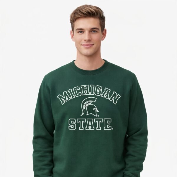 Michigan State Spartans Crewneck Sweatshirt Green XL / TG NCAA