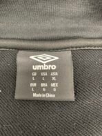 Umbro Black Track Jacket Men’s Large L Athletic Sportswear - Image 4
