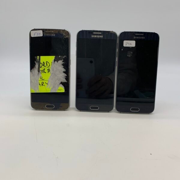 Galaxy S6|Black|32GB|CrackedScreen|Read Description|No Battery