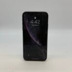 Apple iPhone XR|Black |64 GB|Cracked Screen| Read Description