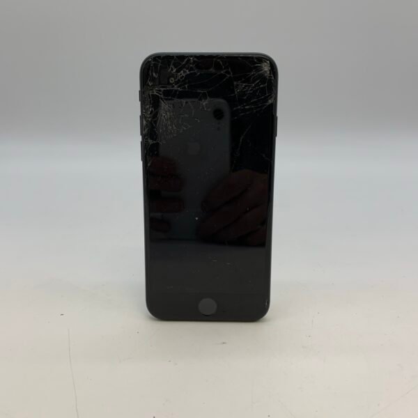 Apple iPhone7|64GB|Black|AS-IS|READ Description|Cracked Screen