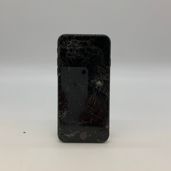 Apple iPhone7|64GB|Black|AS-IS|READ Description|Cracked Screen