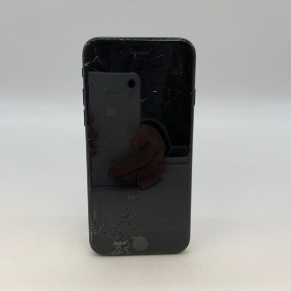 Apple iPhone7|64GB|Black|AS-IS|READ Description|Cracked Screen