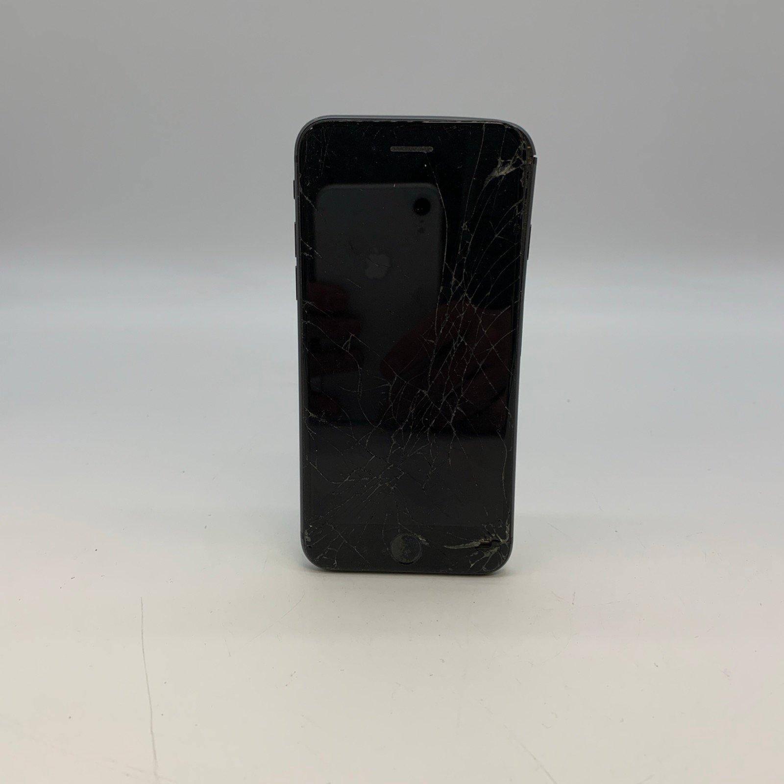 IMG_0869 iPhone 8 64 GB Black Cracked Screen| As-Is Read Description - Image 1
