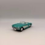 Maisto 1/24 Chevrolet Corvette Convertible Turquoise Cream Diecast Model Car