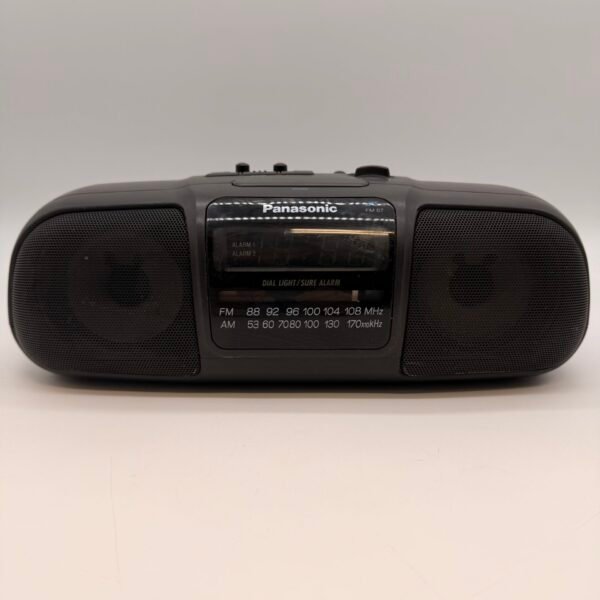 Panasonic RC-X230 Stereo AM/FM Clock Radio Dual Alarm Surround Sound