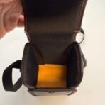 Vintage SIGMA Camera Case Black Faux Leather w Strap 1980s - Image 5