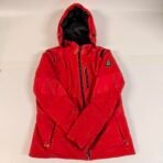 Descente Women’s Ski Jacket Heat Navi Insulated Red US 16