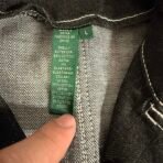 Ralph Lauren Denim Trench Coat Women’s Large Brand New With Tags - Image 8