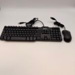 Dell RT7D50 USB Wired Keyboard Mouse Combo Full Size Black