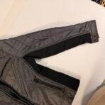 GUESS Men’s Quilted Zip-Up Jacket Gray Black Size Small - Image 5