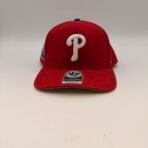 Philadelphia Phillies ’47 Brand Captain Snapback Hat Red OSFA MLB