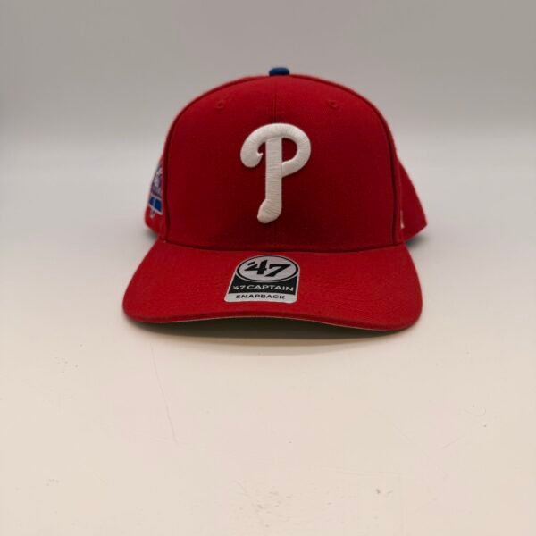 Philadelphia Phillies ’47 Brand Captain Snapback Hat Red OSFA MLB