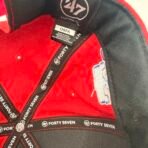 Philadelphia Phillies ’47 Brand Captain Snapback Hat Red OSFA MLB - Image 5