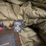 Tommy Hilfiger Men Hooded Jacket Size M Water Wind Resistant Full Zip - Image 5