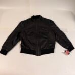 Miss London Black Faux Leather Jacket Women’s 2X Zip Up - Image 3