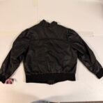 Miss London Black Faux Leather Jacket Women’s 2X Zip Up - Image 4