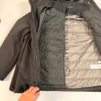 Calvin Klein Men’s Black Hooded 2-Layer Jacket Coat Size L - Image 9