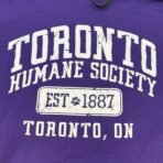 Toronto Humane Society Purple Hoodie Men’s 2XL Fruit of the Loom - Image 5