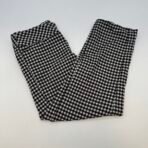 S.C.& Co Gingham Check Stretch Pants Size 4 Black White , Like New - Image 4