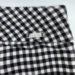 S.C.& Co Gingham Check Stretch Pants Size 4 Black White , Like New - Image 7