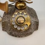 Vintage Hollywood Regency Ornate Rotary Dial Telephone Gold Decorative/1970s - Image 2