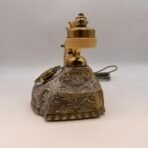 Vintage Hollywood Regency Ornate Rotary Dial Telephone Gold Decorative/1970s - Image 3