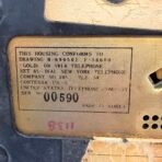 Vintage Hollywood Regency Ornate Rotary Dial Telephone Gold Decorative/1970s - Image 6