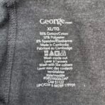 George Women Camouflage Leggings XL Black Grey New Without Tag - Image 4