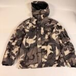Outdoorjack Men’s Camo Waterproof Winter Jacket Hooded Fleece Lined Size L - Image 3