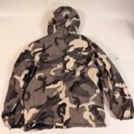 Outdoorjack Men’s Camo Waterproof Winter Jacket Hooded Fleece Lined Size L - Image 4