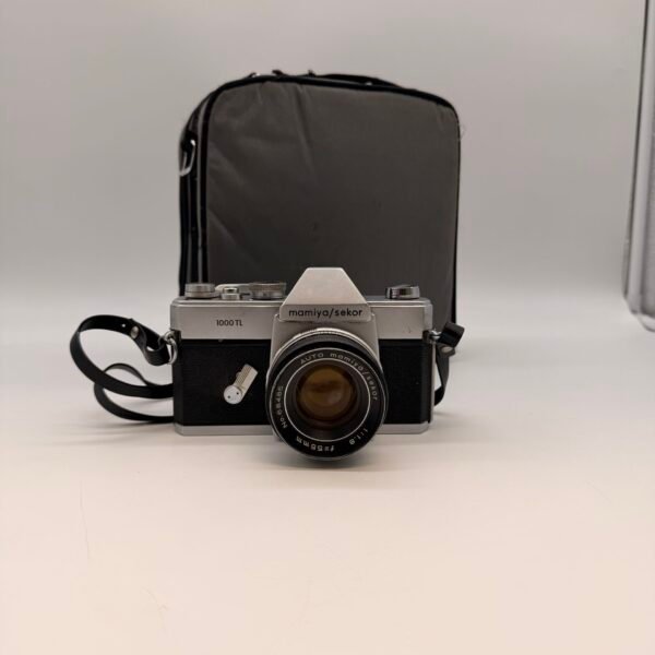 Mamiya Sekor 1000TL 35mm Film Camera w/ 55mm f/1.8 Lens Case Japan