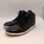 Air Jordan 1 Mid Men’s Size 13 Black Sneakers DV1308-004 - Image 3