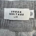Urban Heritage Men’s Grey Jogger Sweatpants Size L Drawstring - Image 5