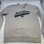 Jack & Jones Authentic Denim Goods 90 Crewneck Sweatshirt Men’s Gray Size L