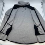 Jack & Jones CORE Zip-Up Hoodie Jacket Grey Men’s Size L | Like New - Image 5