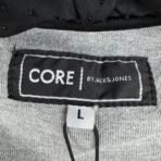 Jack & Jones CORE Zip-Up Hoodie Jacket Grey Men’s Size L | Like New - Image 8
